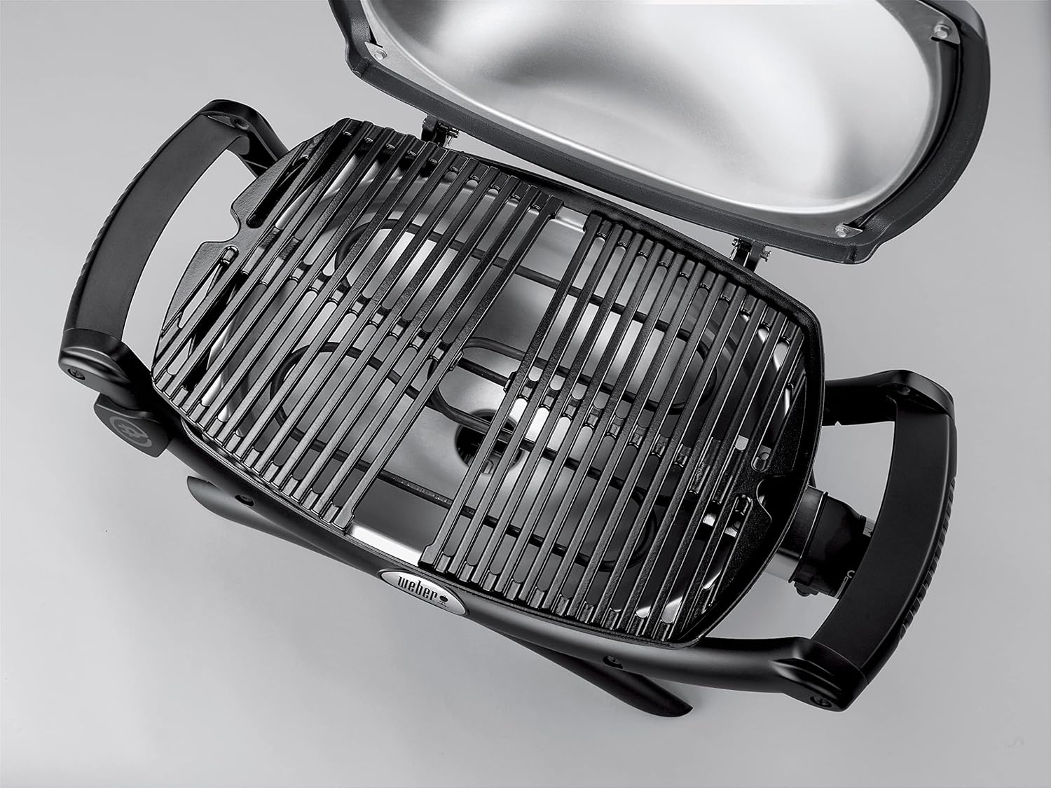 Weber - Q Barbecue Kettle - 1400 - noir/gris, rectangulaire, aluminium