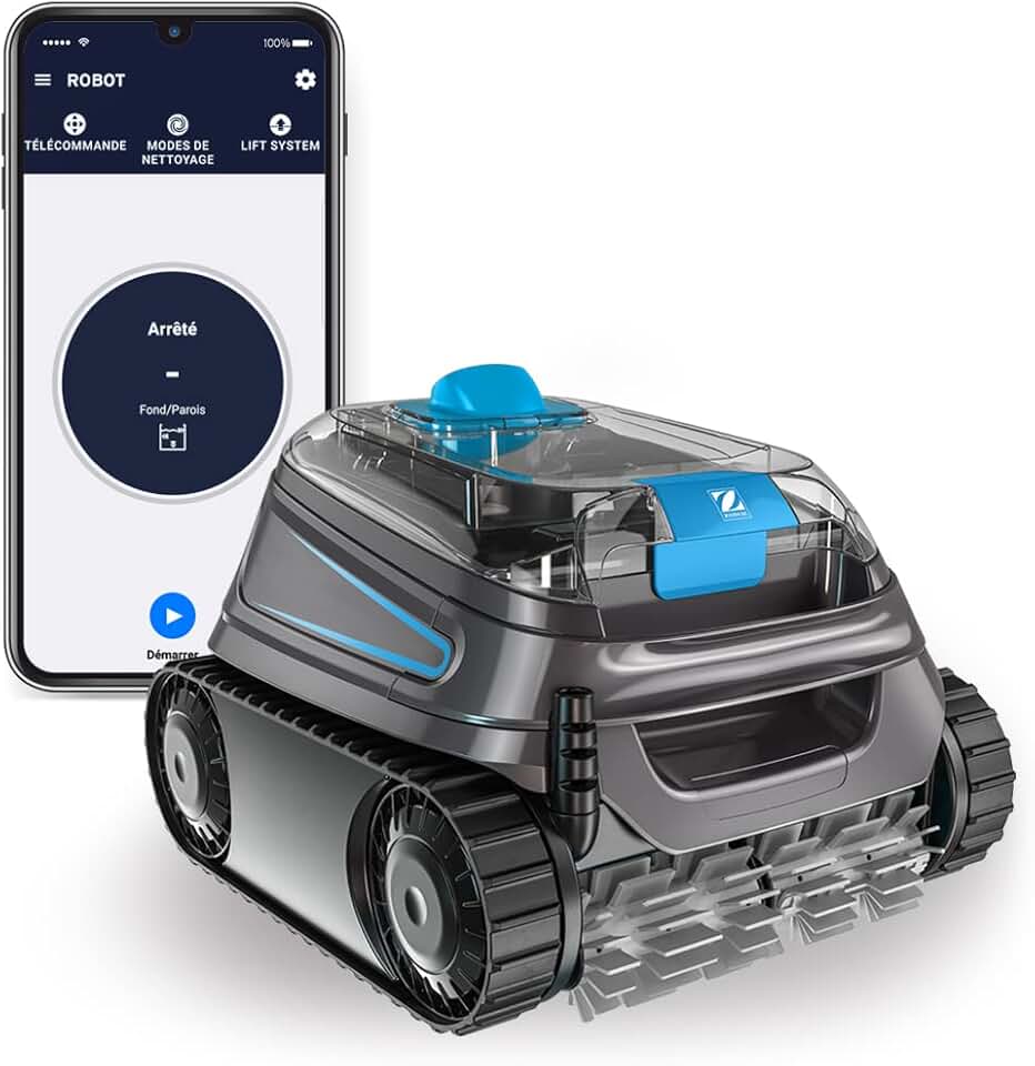 Zodiac - Robot électrique série IQ 12x6m, fond/parois, télécommande, CNX40IQ