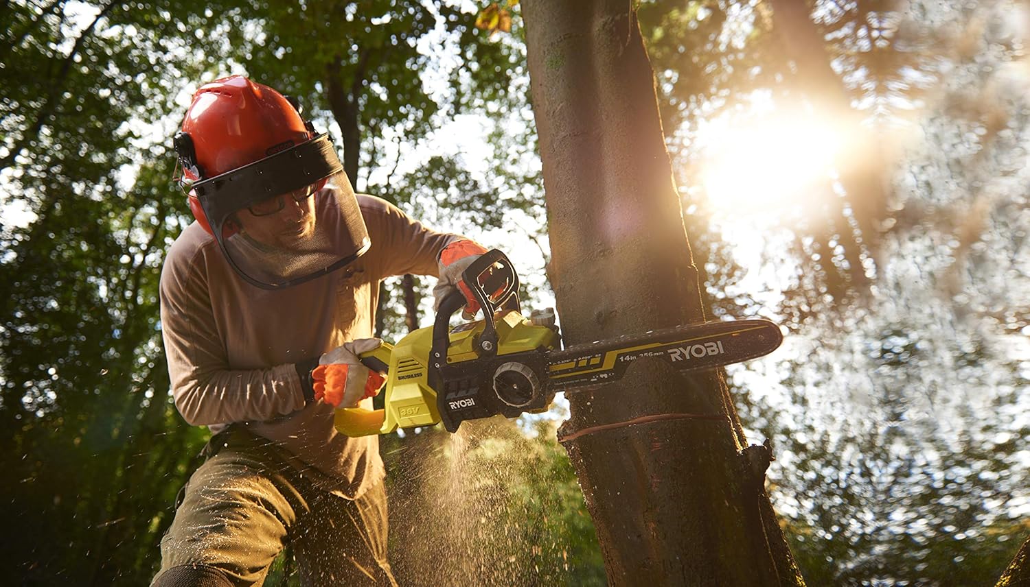 Ryobi - Tronçonneuse 36V Brushless 35cm - sans batterie RY36CSX35A-0