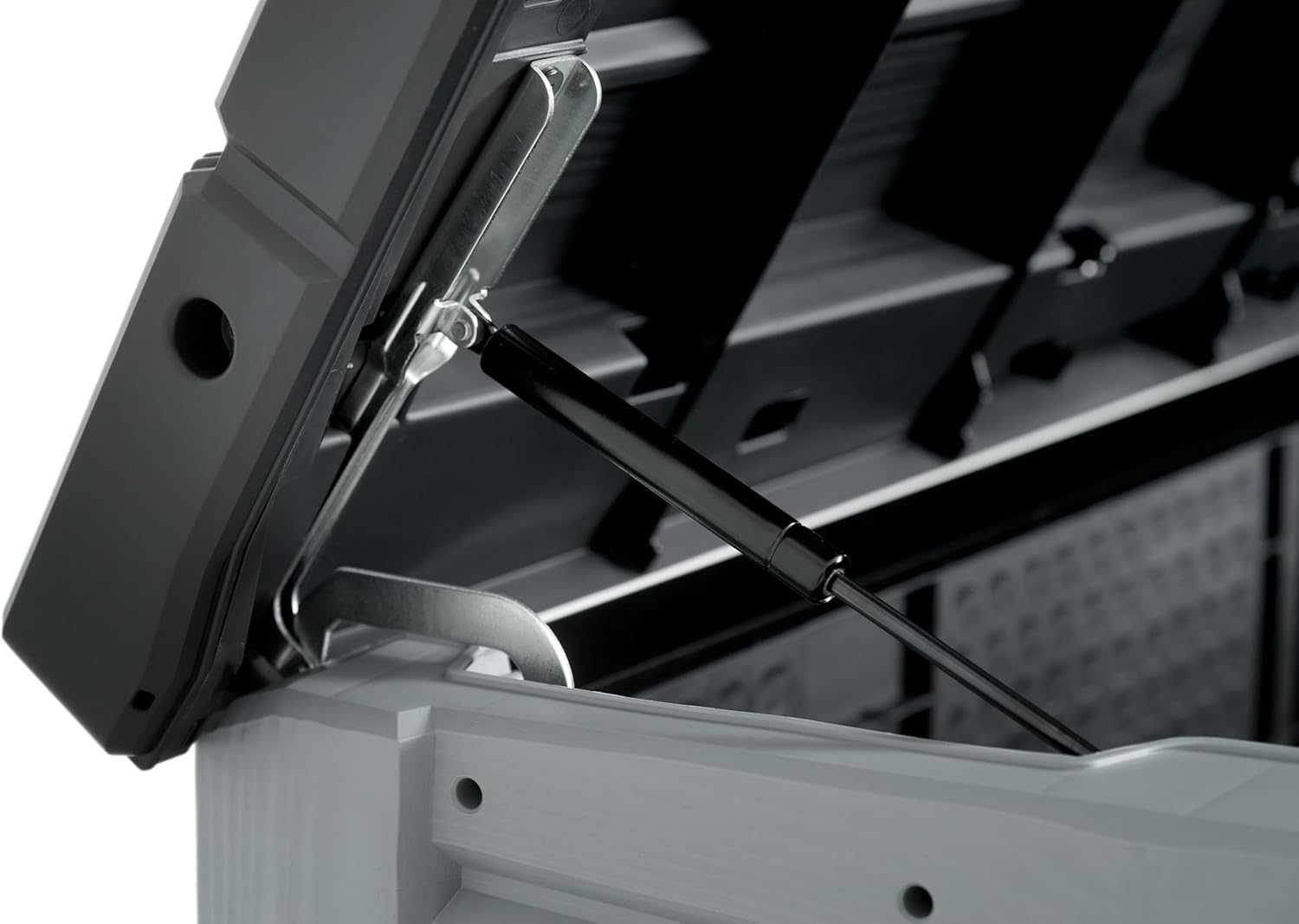 Keter - Abri horizontal Range SIO Pro - 1200L - rangement poubelle, résistant, gris SIO Pro