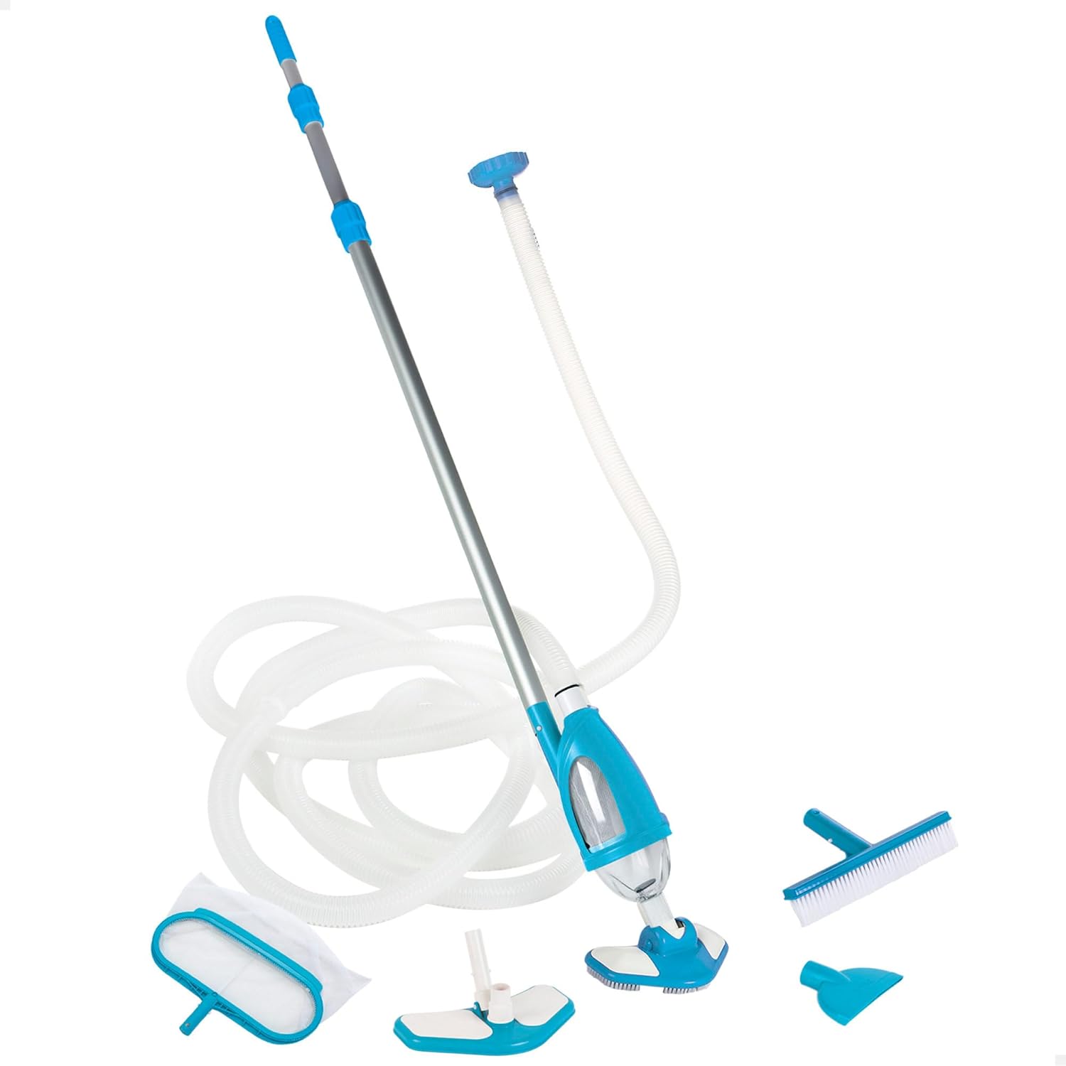Intex - kit d'entretien Vac+ - 29.8x12.4x113 cm - bleu, nettoyage efficace