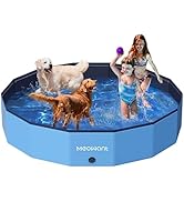Meowant Piscine pour Chiens, Piscines Pliables pour Chiens de Grande Taille, Piscine de Bain pour...