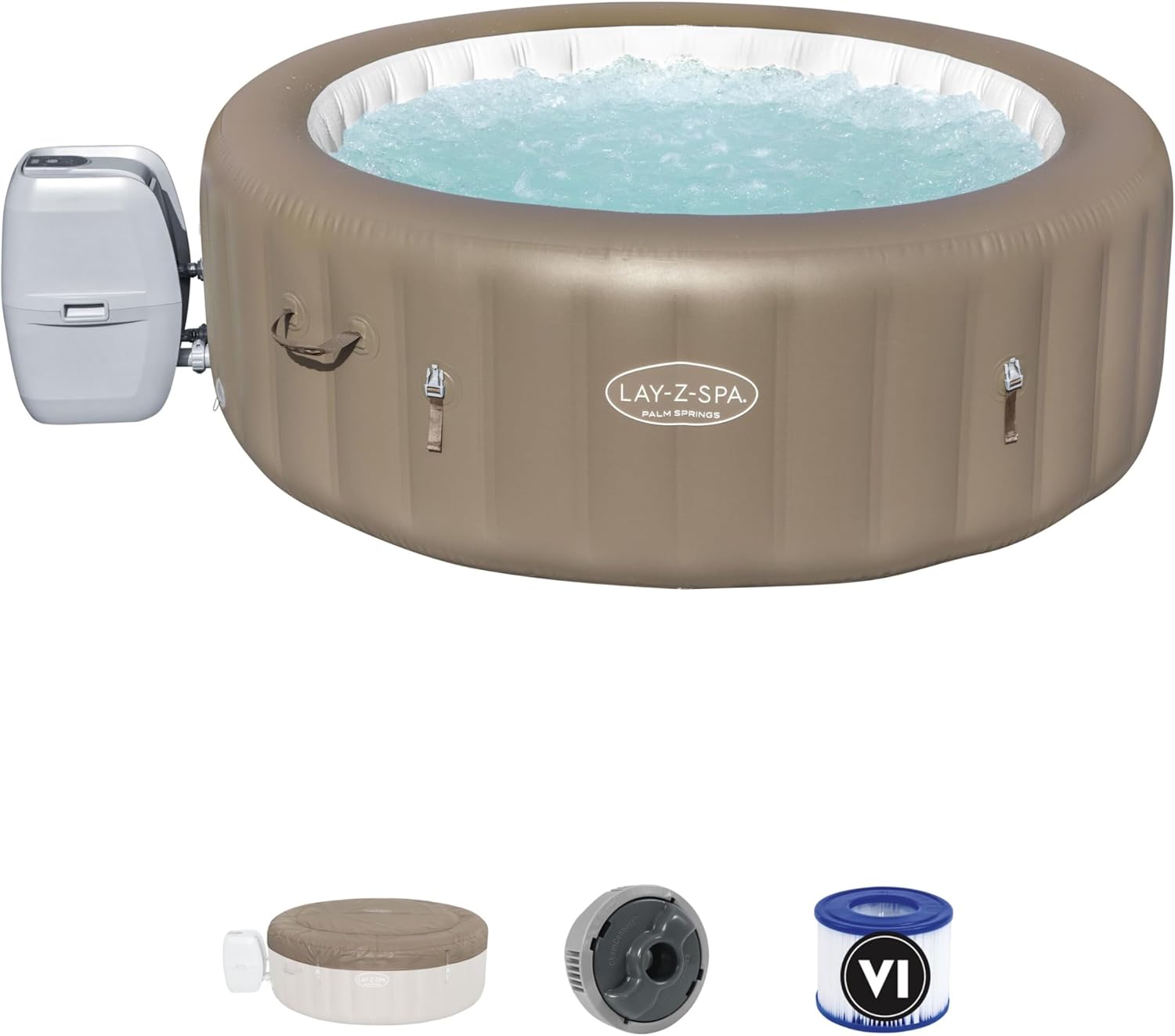 Bestway - LAY-Z-SPA Palm Springs Airjet - 196x71cm - 4-6 pers