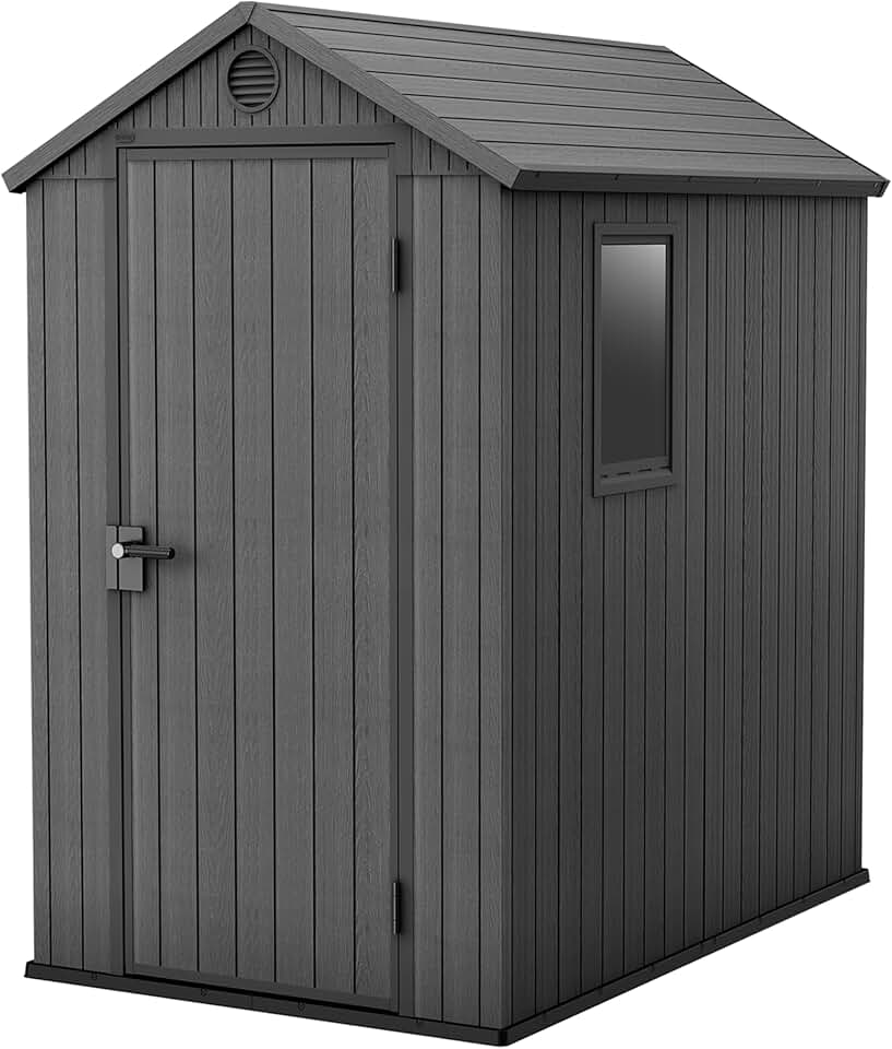 Keter - Darwin 46 - 2,2m² - Abri de jardin résistant et facile à monter