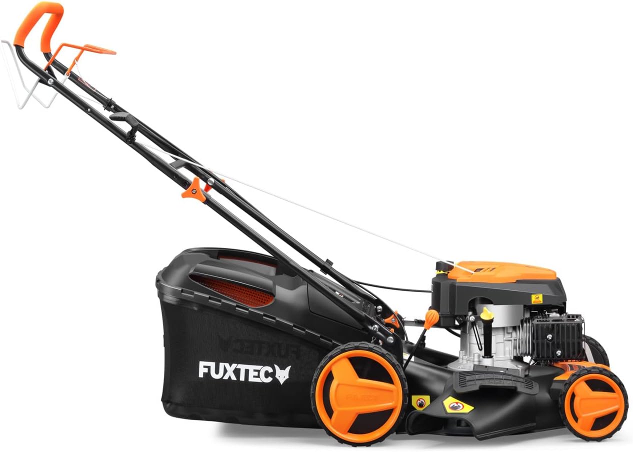 FUXTEC - tondeuse thermique autopropulsée 51cm, 196cm3, mulching, 60L, FX-RM5196