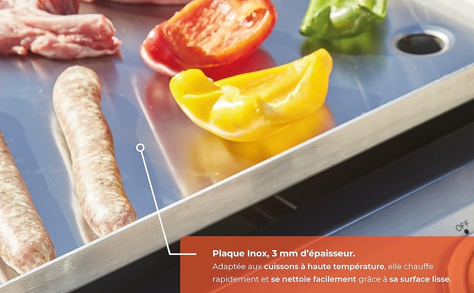 Plancha Cadix 2 Feux Brasero