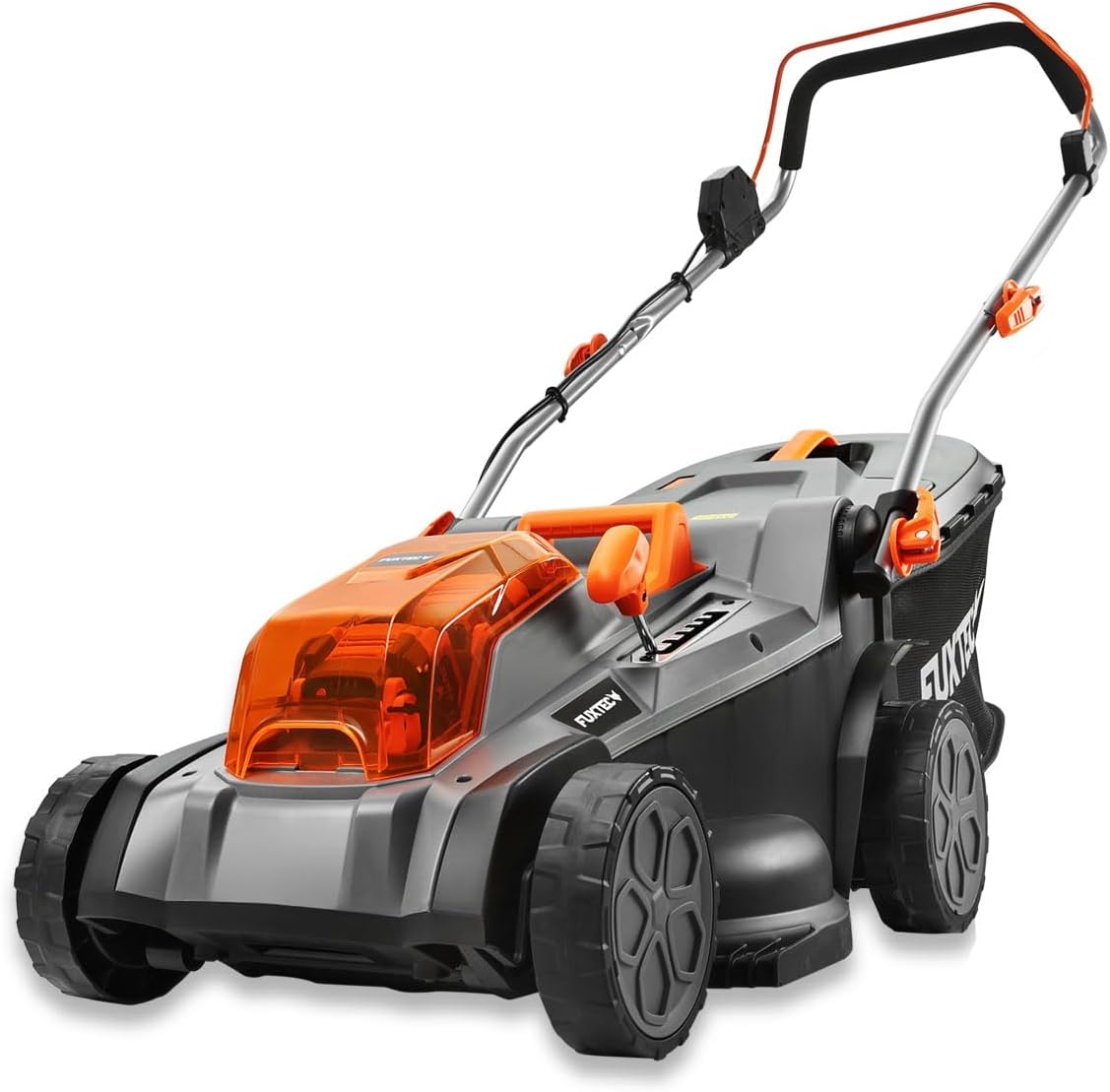 FUXTEC - Tondeuse à Gazon E2RM43 - 43cm, 40L, Hauteur réglable, Batterie 40V E2RM43