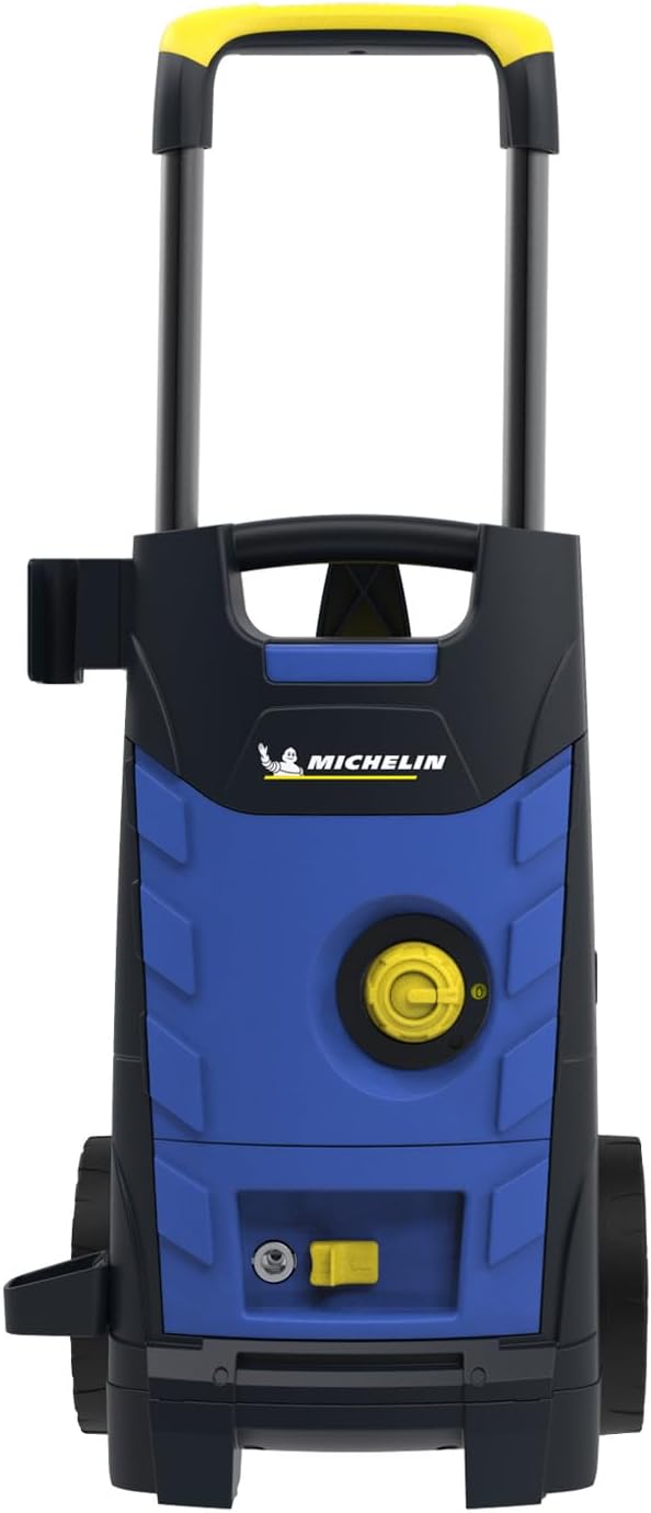 Michelin Nettoyeur Haute Pression MPX19ELP | à Eau Froide | pour Autos et Surfaces Extérieures | avec Nettoyeur de Surfaces et Brosse Fixe | Pression max. 140 | Puissance Absorbée 1,9 | Débit max. 460