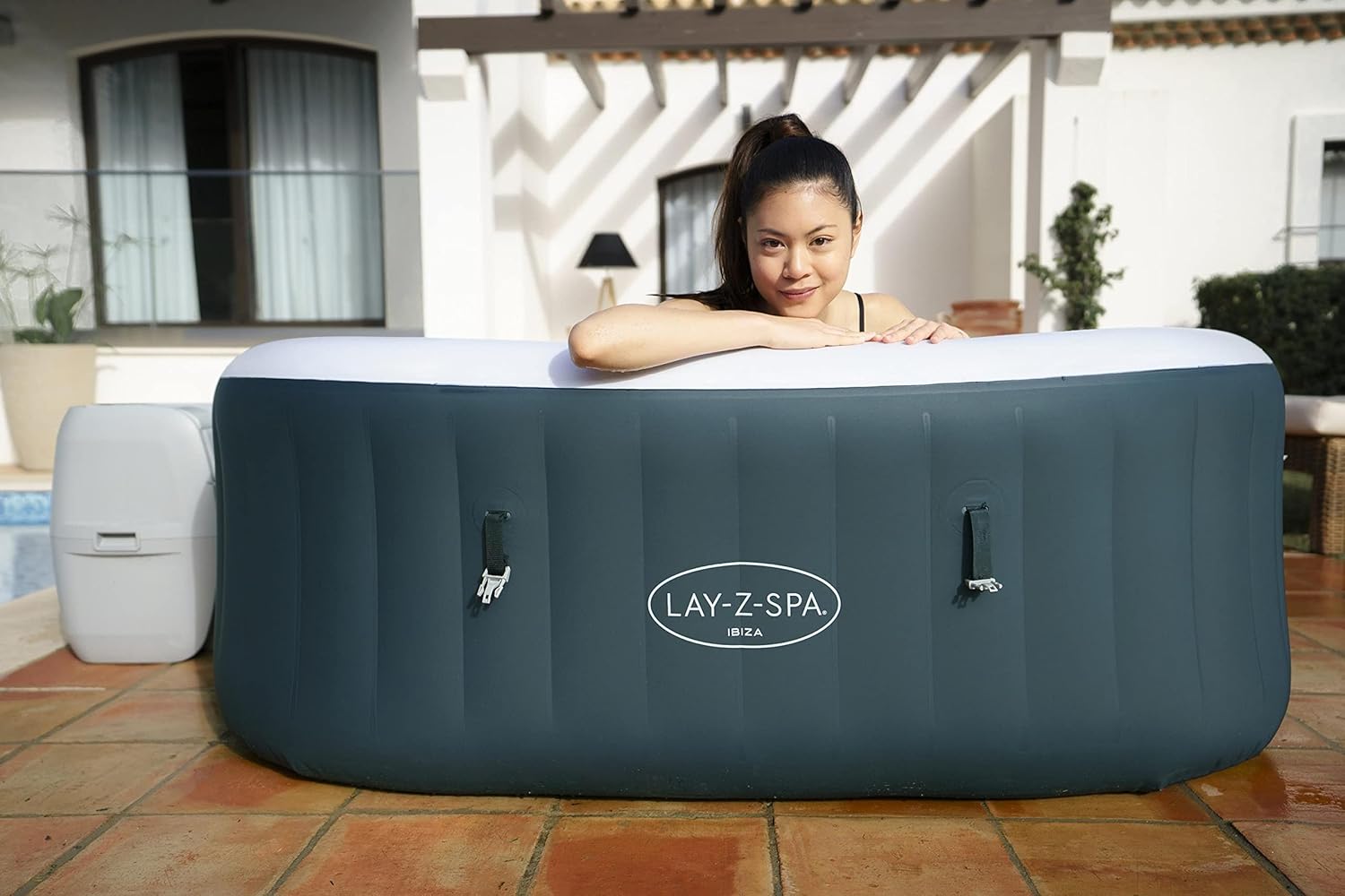Bestway - Lay-Z Ibiza AirJet - 180x66cm - spa gonflable 6 places - 60015