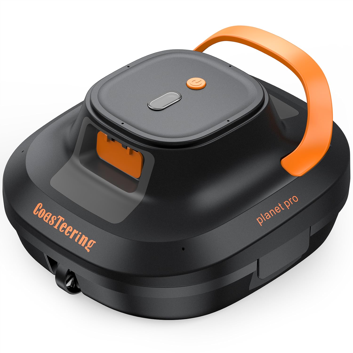 (Upgrade 2026) Coasteering Robot Piscine sans Fil, 200 Min Autonomie, 5200mAh, Aspiration 140 L/Min, Compatible Eau Salée & Douce, 2 Moteurs Brushless, Nettoyeur Automatique pour Piscines 120 m²