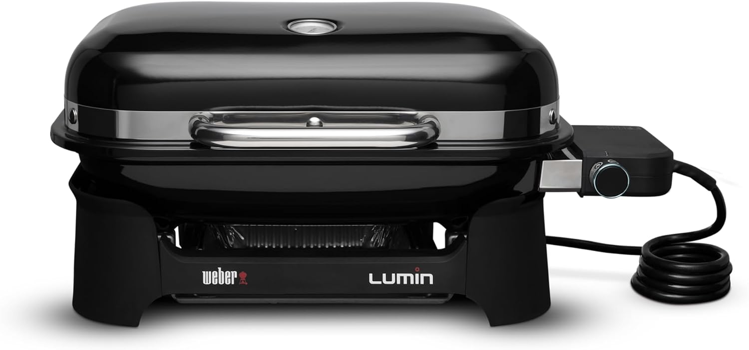 Weber - Lumin Compact - 43x32 cm - barbecue électrique multifonction, 315°C