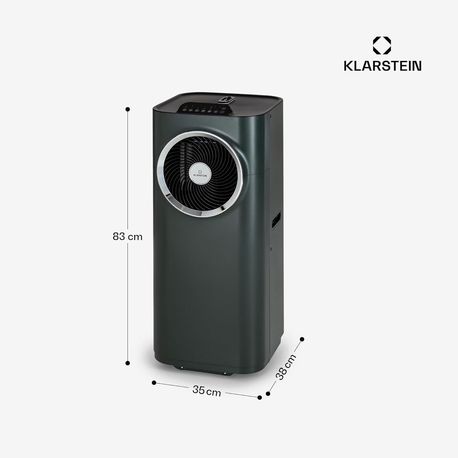 Klarstein - Kraftwerk Eco Smart 11 - 35-59 m² - 3-en-1, WiFi, silencieux