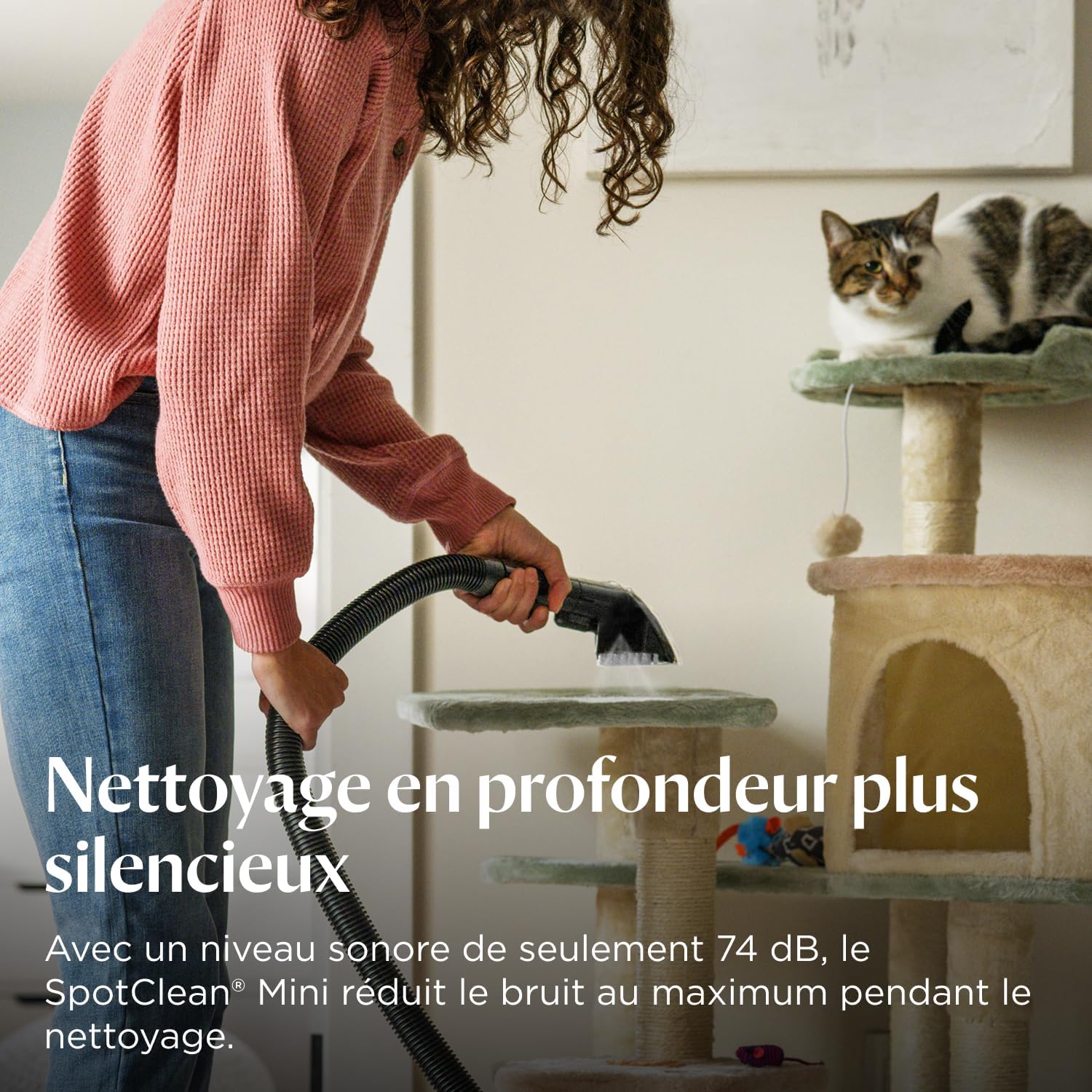 BISSELL - SpotClean Mini - léger, filaire, portable, multi-surfaces - 4103N