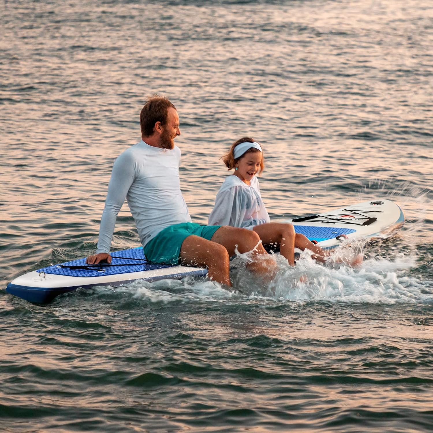 Abahub - Paddle gonflable adulte avec siège - 320x78/84x15cm - pagaie alu réglable, pack SUP