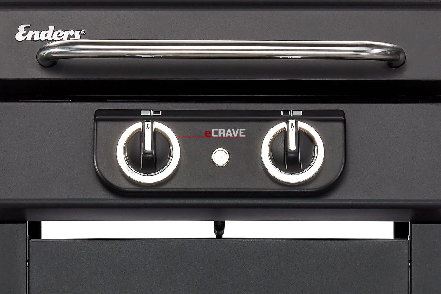 Enders - barbecue électrique eCRAVE 2 - fonte, 2 éléments, rangement