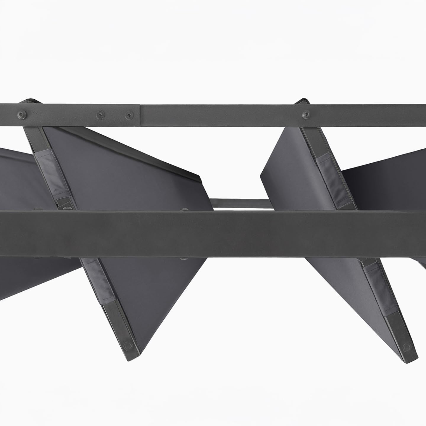 IDMarket - Pergola lames orientables série 3x6 m gris anthracite