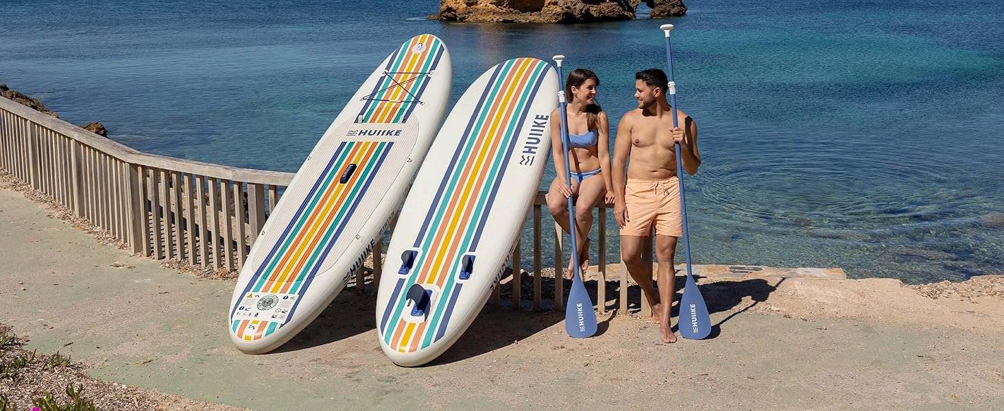 paddle gonflable avec siège avec tout ce dont vous avez besoin