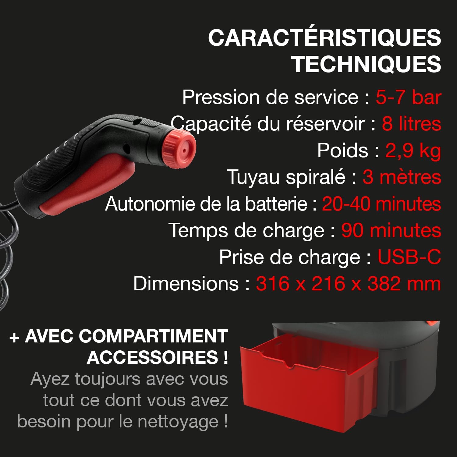 ERRECOM - Kit Nettoyage Clim PRO+ - 1L nettoyant, housse, gants - JETGUNPRO+