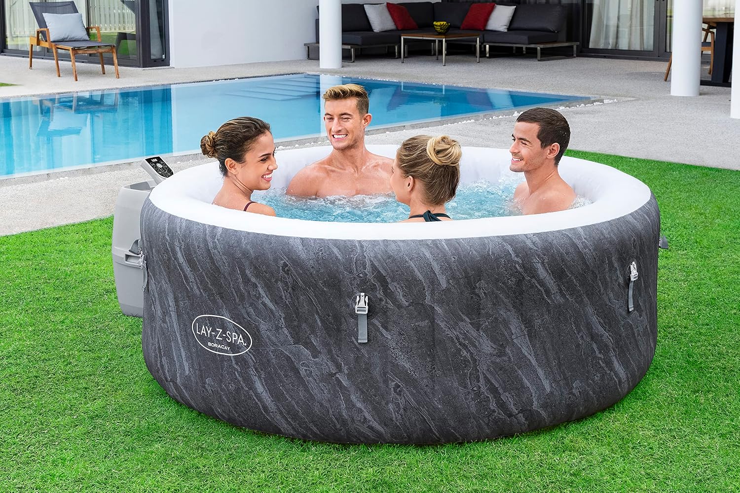 Bestway - Boracay AirJet - 1,80m x 66cm - spa gonflable 71x26