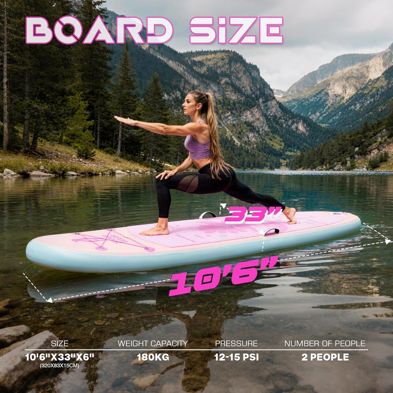 Tuxedo Sailor - Paddle Gonflable Adulte - planche SUP - accessoires complets - dimensions standards