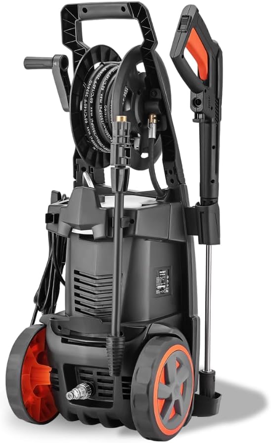 FUXTEC - nettoyeur haute pression 7m - 195 bar, 7,8 L/min, FX-HDRP2500