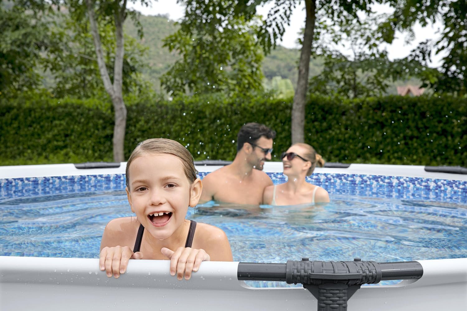 Bestway - Steel Pro Max piscine ronde - 366x100 cm - hors sol, robuste
