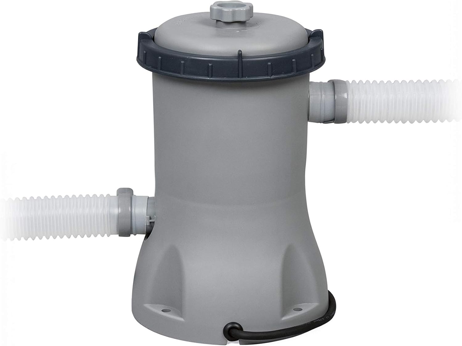Bestway 56721 Power Steel - Piscine hors sol rectangulaire, 404 x 201 x 100 cm, pompe de filtration et distributeur ChemConnect inclus, effet rotin gris