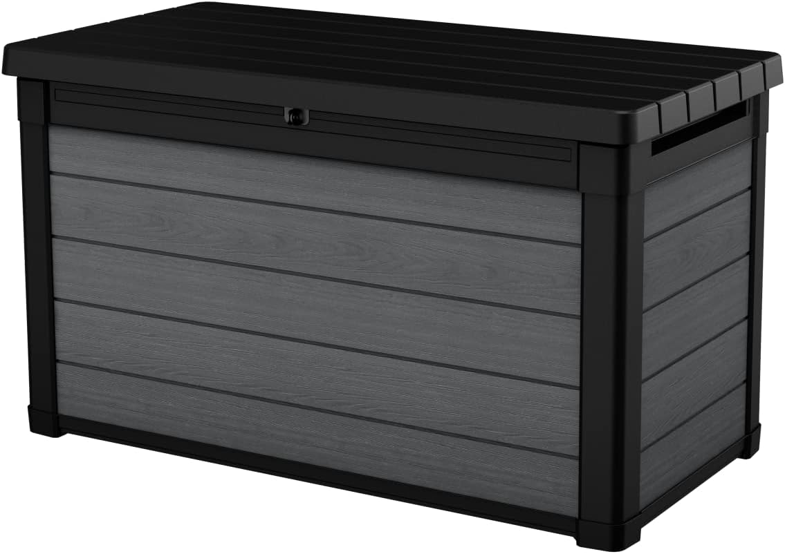 Keter Coffre de jardin Cortina gris - 380 litre