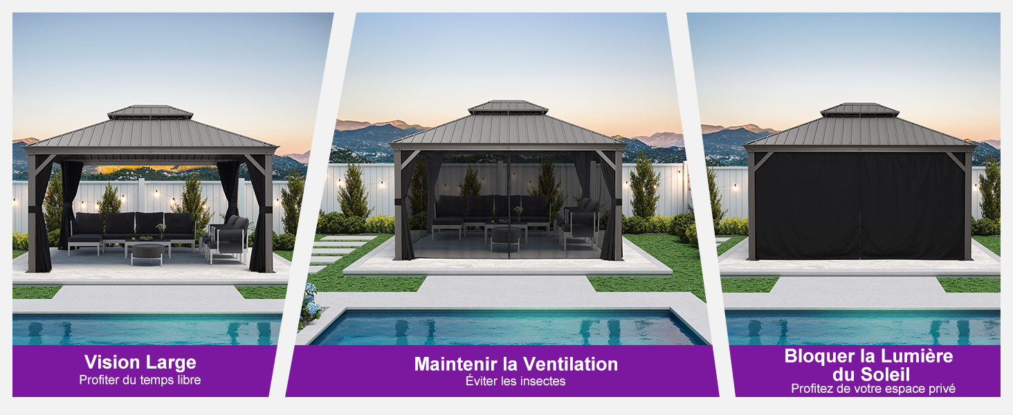 tonnelle de jardin exterieur 