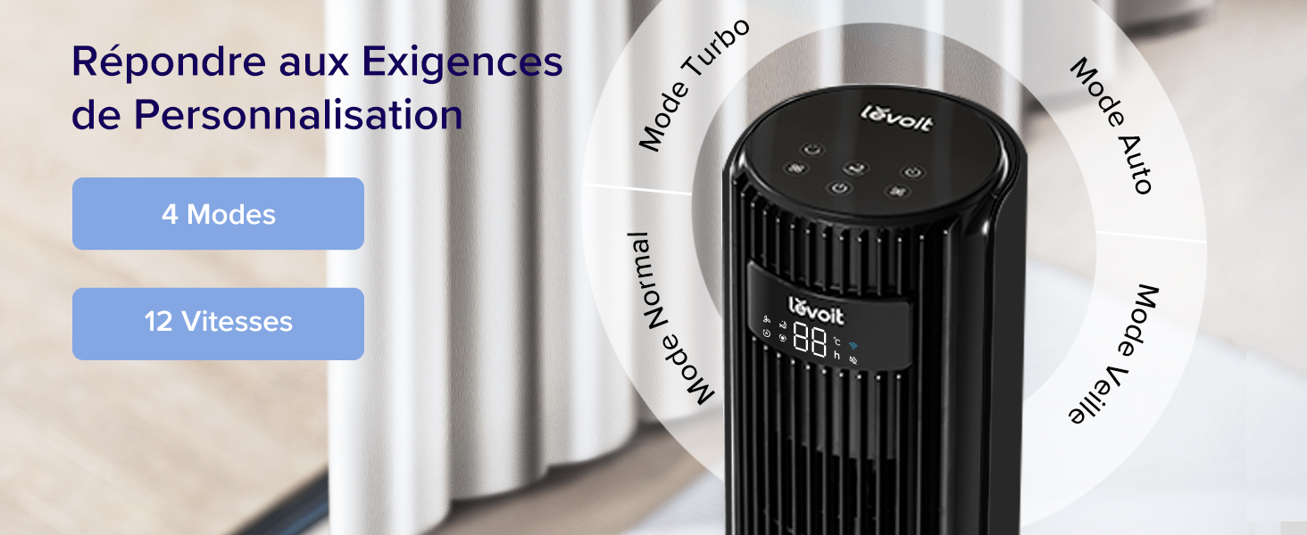 ventilateur colonne levoit