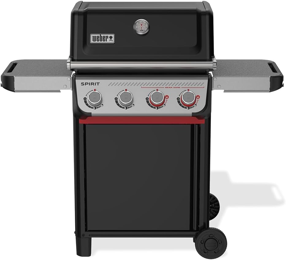 Weber - Spirit E-425 - barbecue gaz 4 brûleurs, mix plancha, 8200W