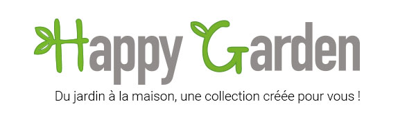 Logo Happy Garden, du jardin à la maison une collection créée pour vous !