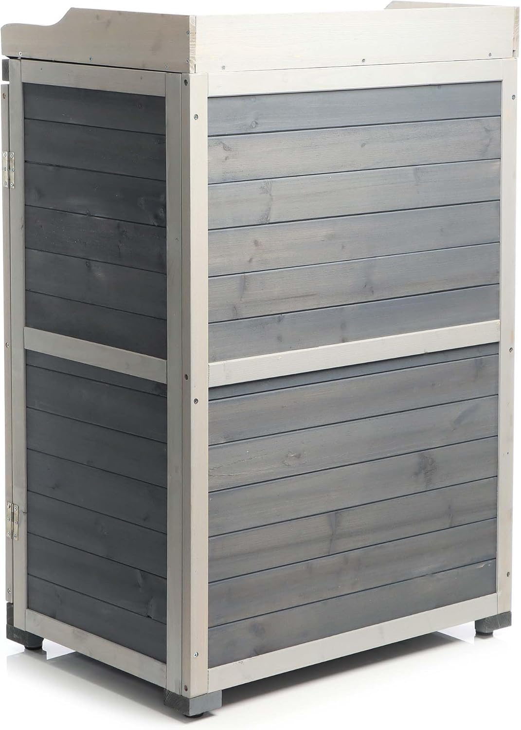 Wiltec - meuble de jardin - 670x465x997 mm - abri rangement inférieur