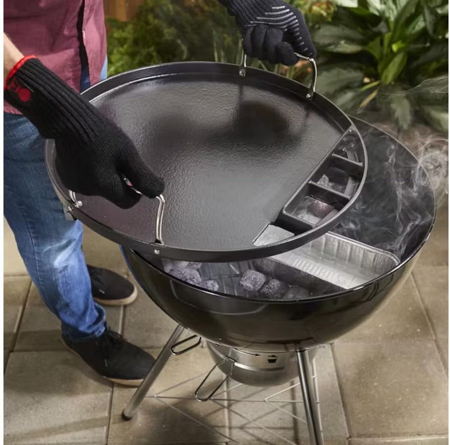 Weber - Plancha pour barbecue charbon - 57 cm - haute résistance