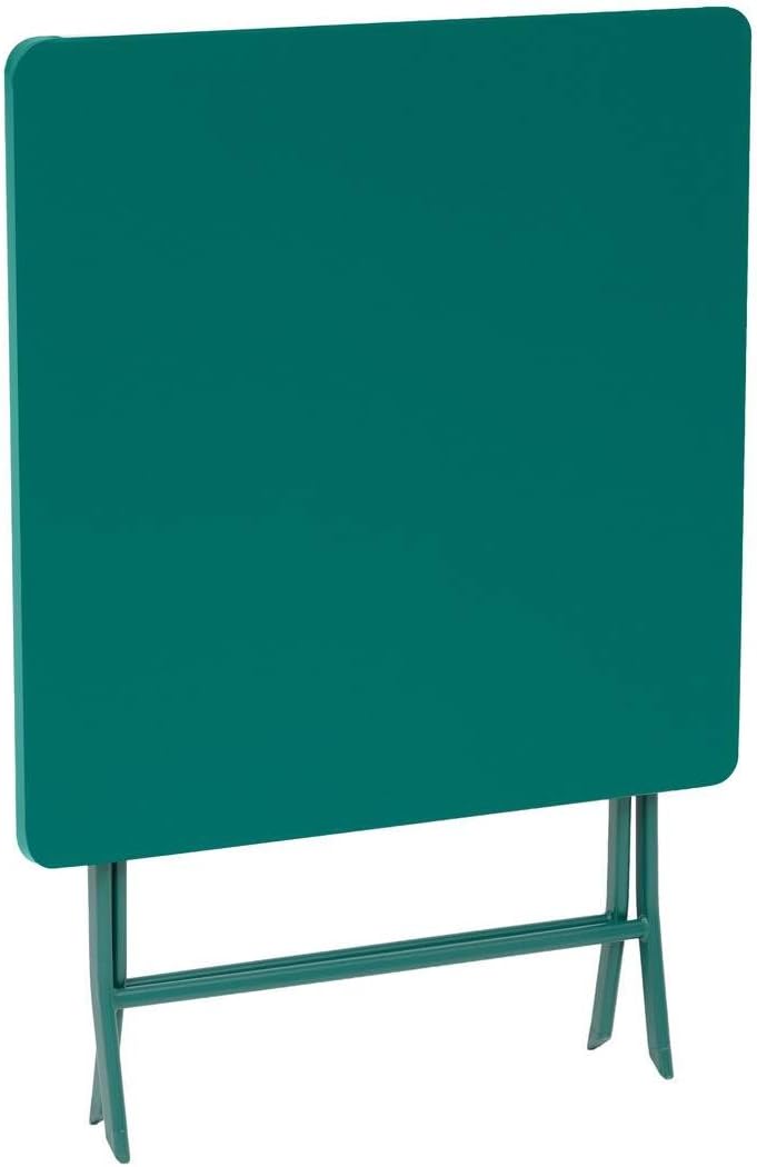 Hespéride - Greensboro Opale - 2 places - Acier renforcé antirouille, 55x55 cm