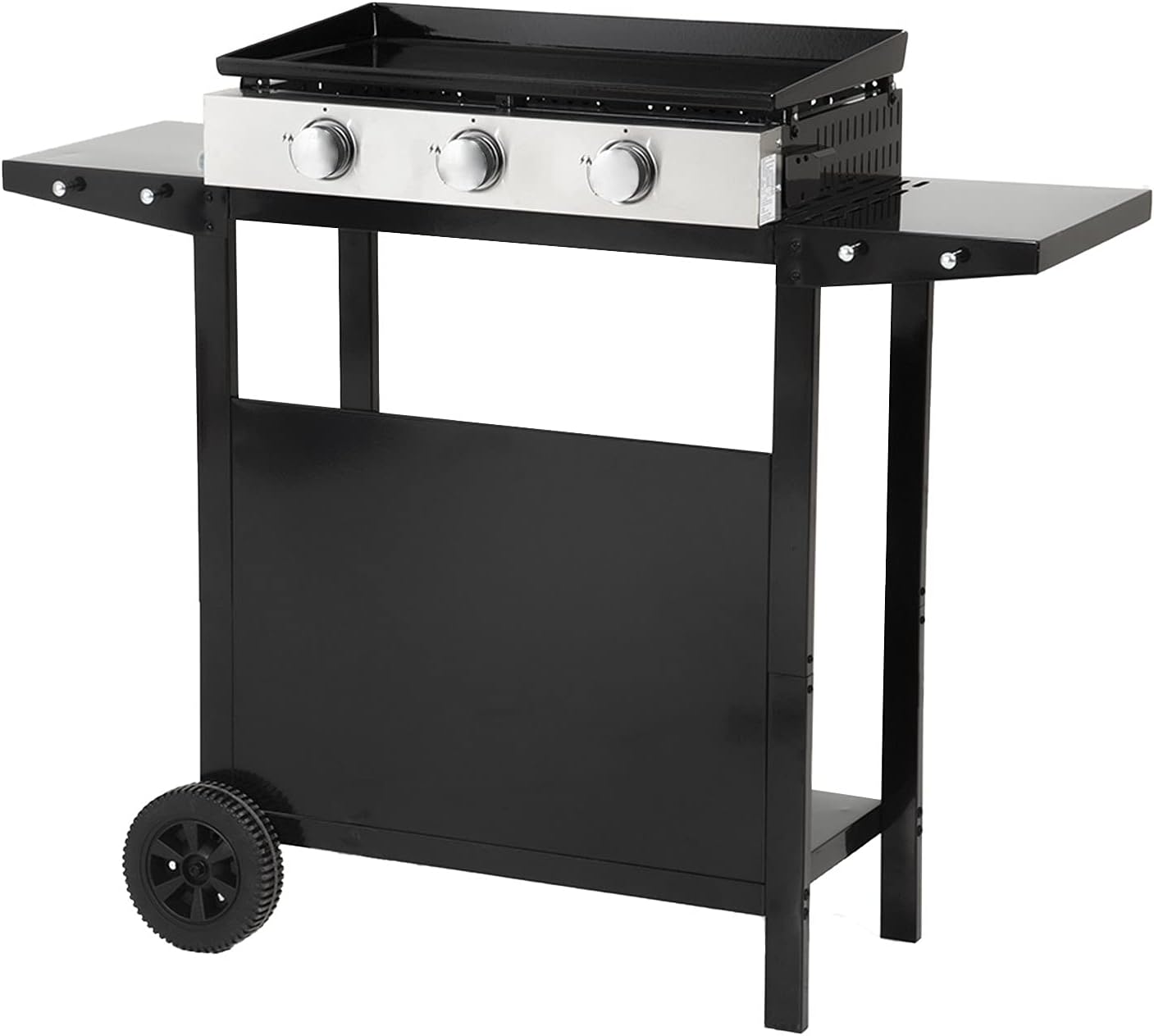 Happy Garden - Plancha Mérida sur chariot 3 brûleurs 6kW 74x33 cm