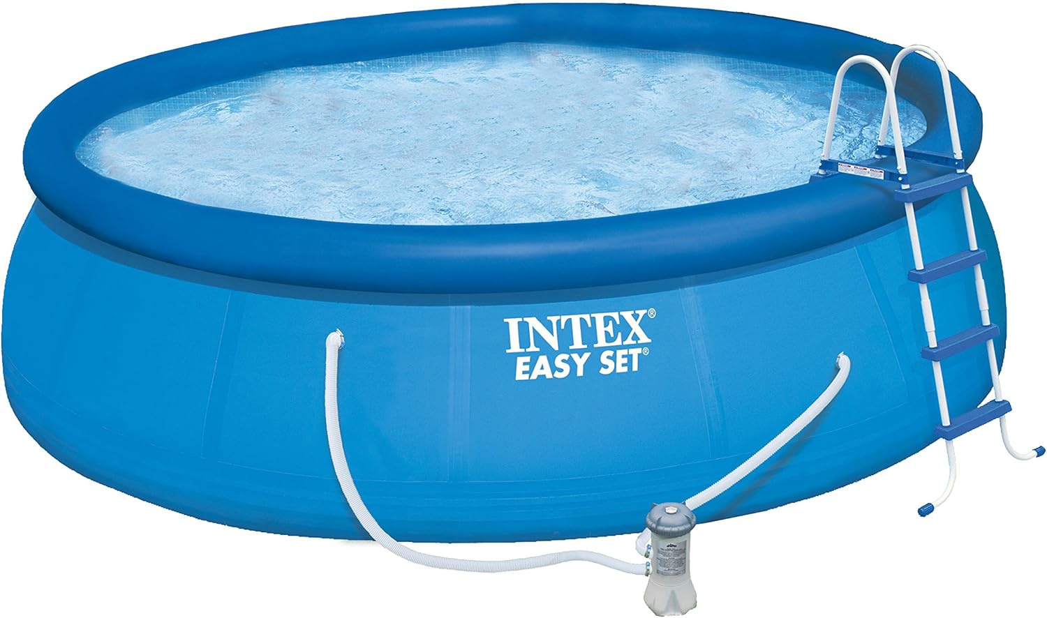 Intex kit Piscine Easy Set autoportante (ø) 4,57 x (l) 1,22m