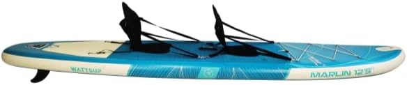 Wattsup - Sup Stand Up Paddle Gonflable - Gamme Essentials - Dropstitch - Pack Complet : Pagaie 2in1 Leash Pompe Sac de Transport