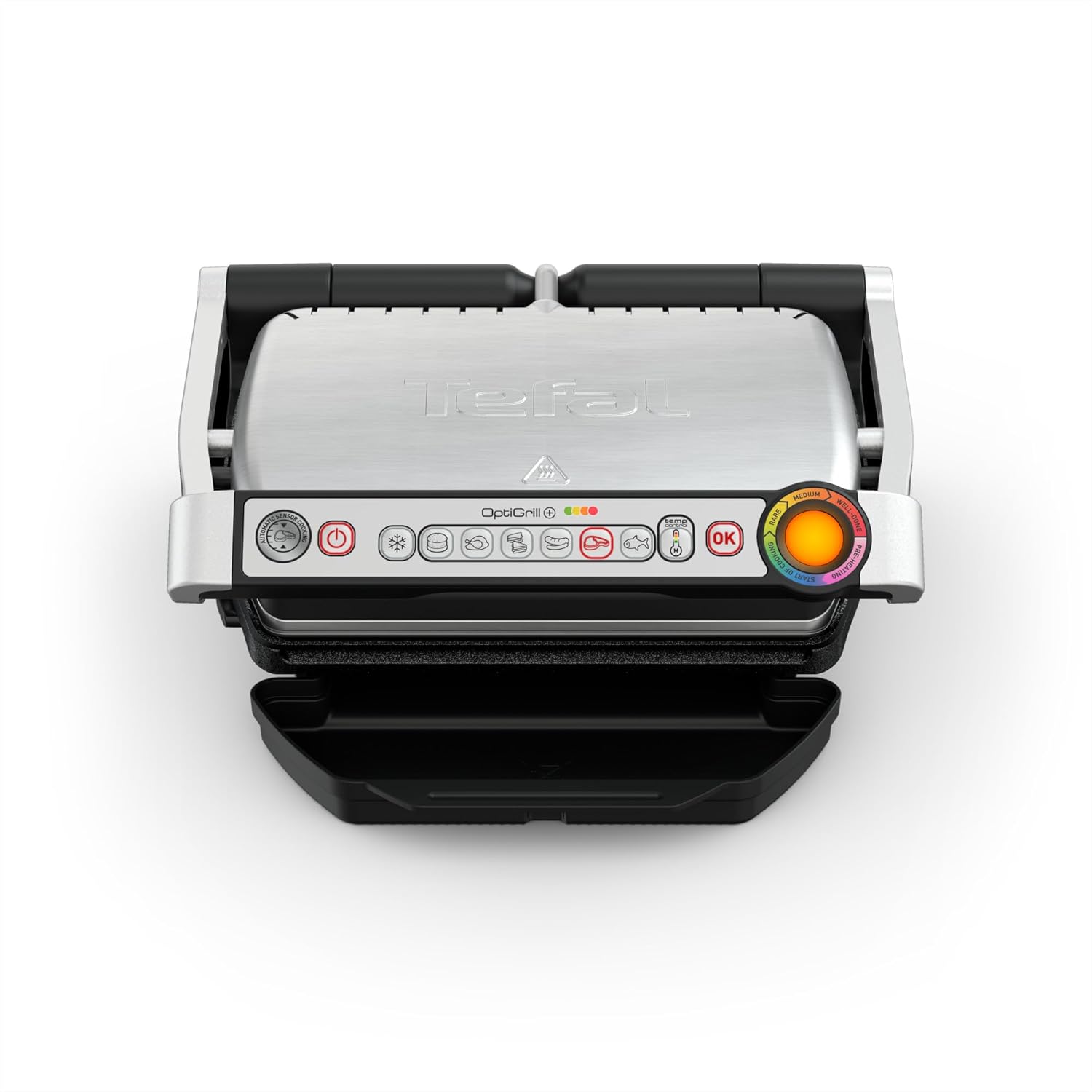 Tefal - Optigrill+ série - 4 personnes, 6 programmes, mode manuel - GC712D12