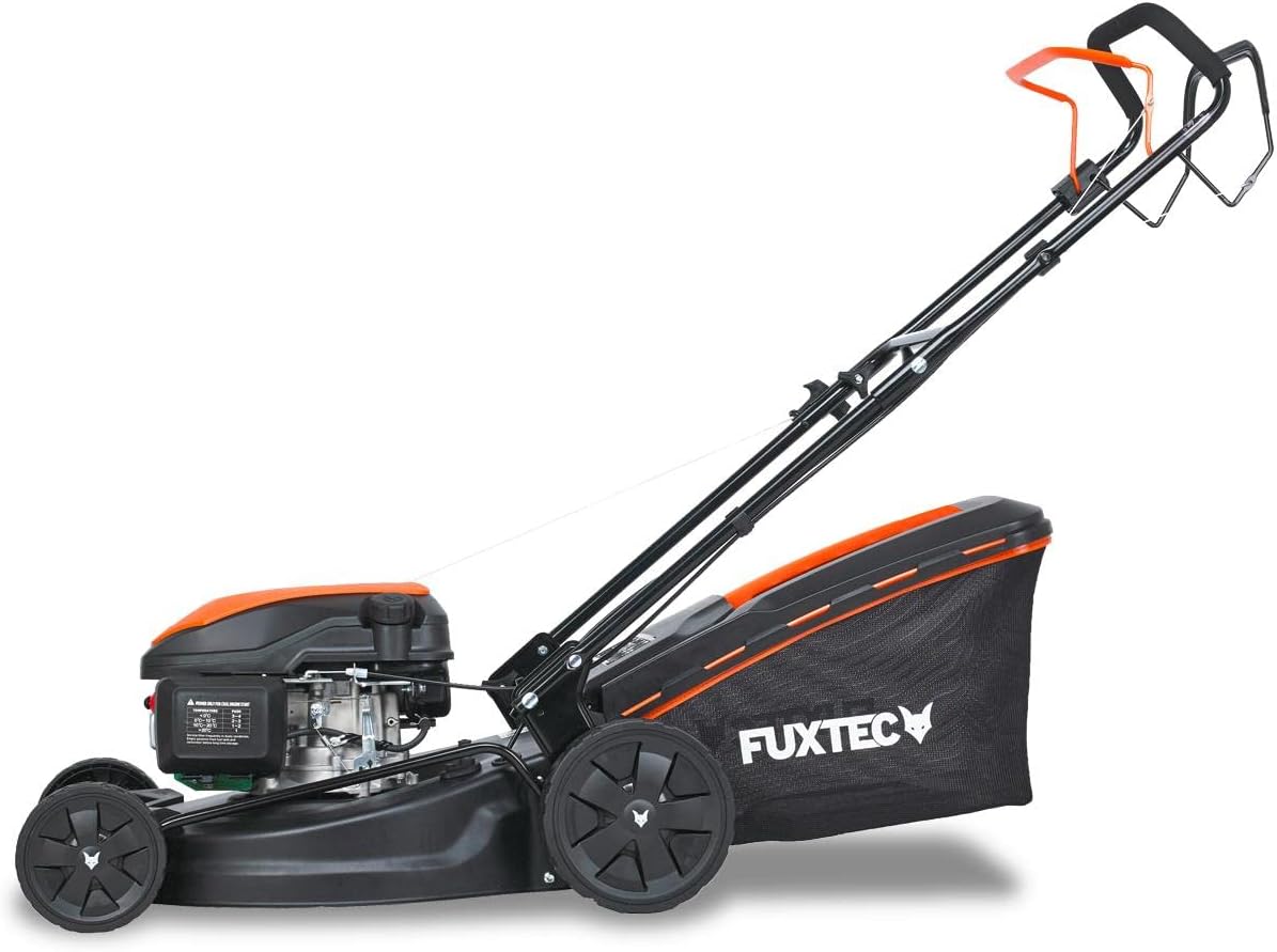 FUXTEC - tondeuse autotractée 51 cm, essence 170 cm³, bac 60 L, FX-RM5170