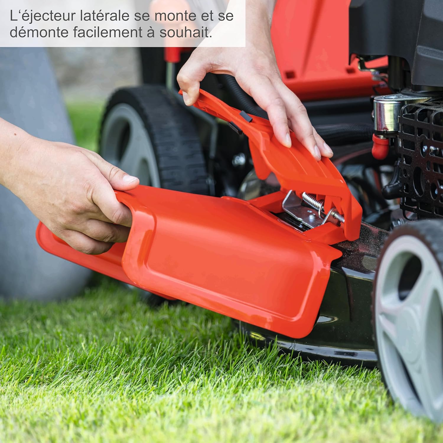 Scheppach - Tondeuse hybride 53 cm, 4400 W, 65 L, démarrage électrique - MS225-53E