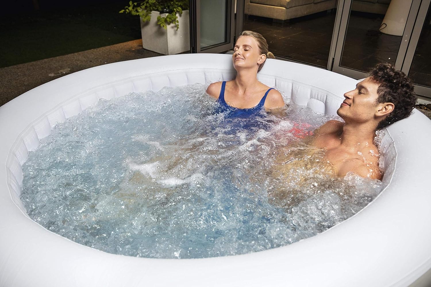 Bestway - LAY-Z-SPA Tahiti série Airjet - 180x66 cm - 2-4 personnes LAY-Z-SPA®