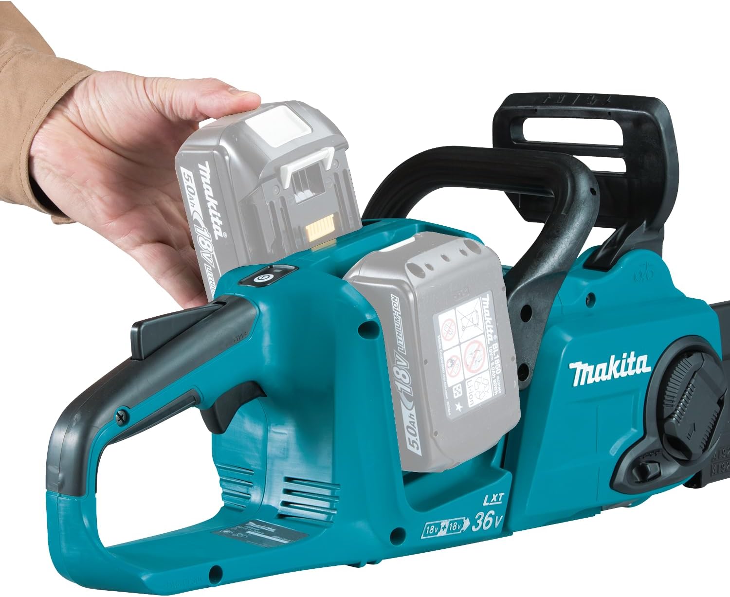 Makita - tronçonneuse 36V (2x18V) - guide 35 cm - DUC353Z
