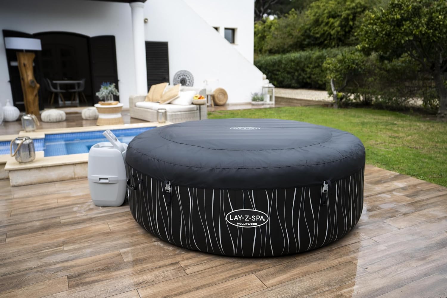 Bestway - LAY-Z-SPA Hollywood - 196x66cm - 4-6 personnes, Airjet