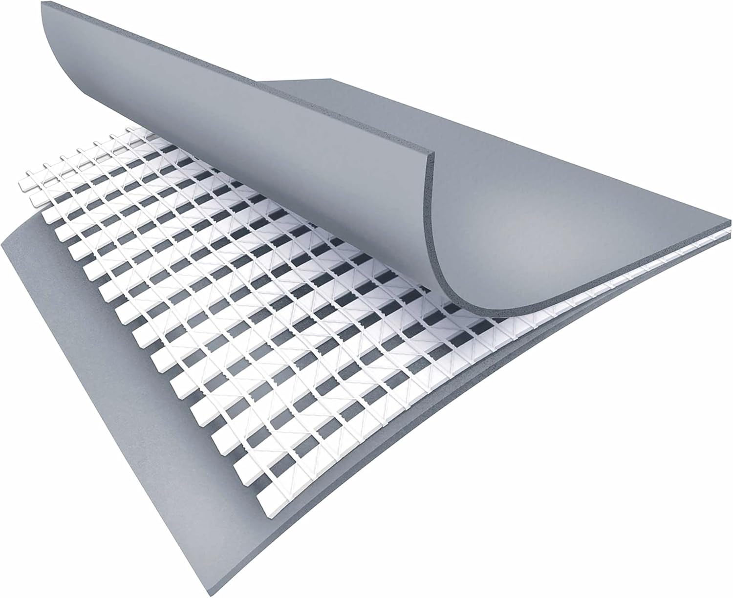 FUNSICLE Piscine Tubulaire Ronde Grise Ø3,66m x h1,22m