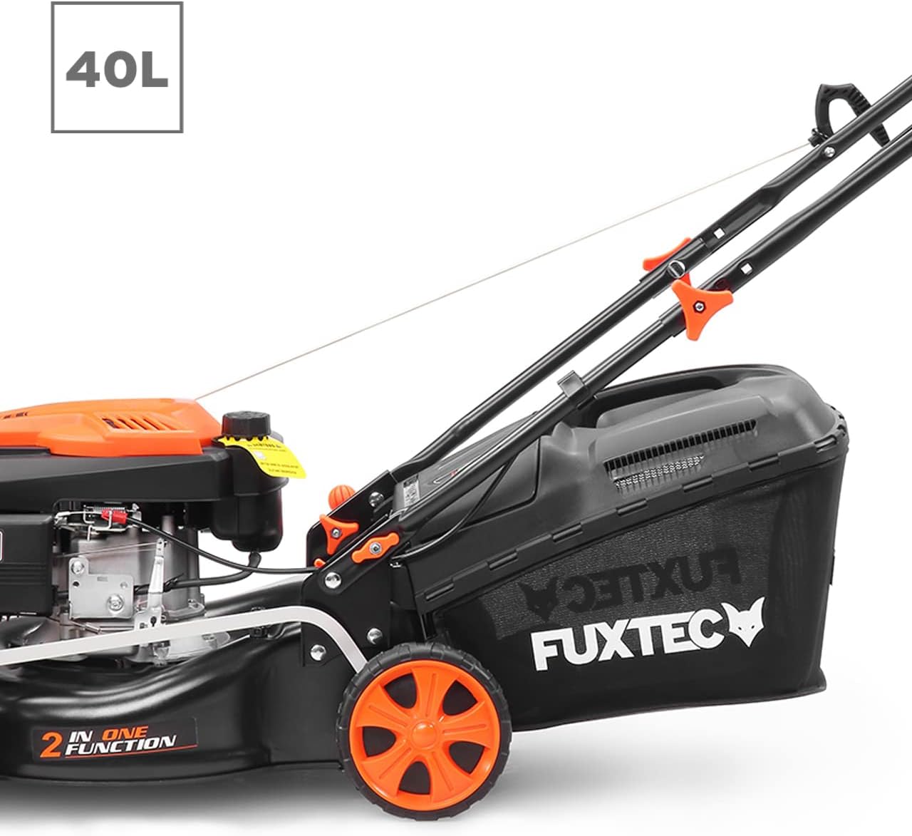FUXTEC - Tondeuse série RM - 42cm coupe, bac 40L, 2en1 - FX-RM4346ECO