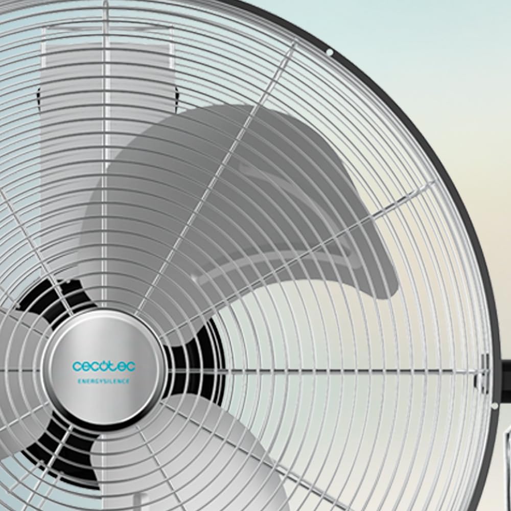 Cecotec Ventilateur Industriel EnergySilence 3000 Pro. 90 W, 16’’ avec 3 pales, Moteur en cuivre et 3 vitesses (4300 Pro)