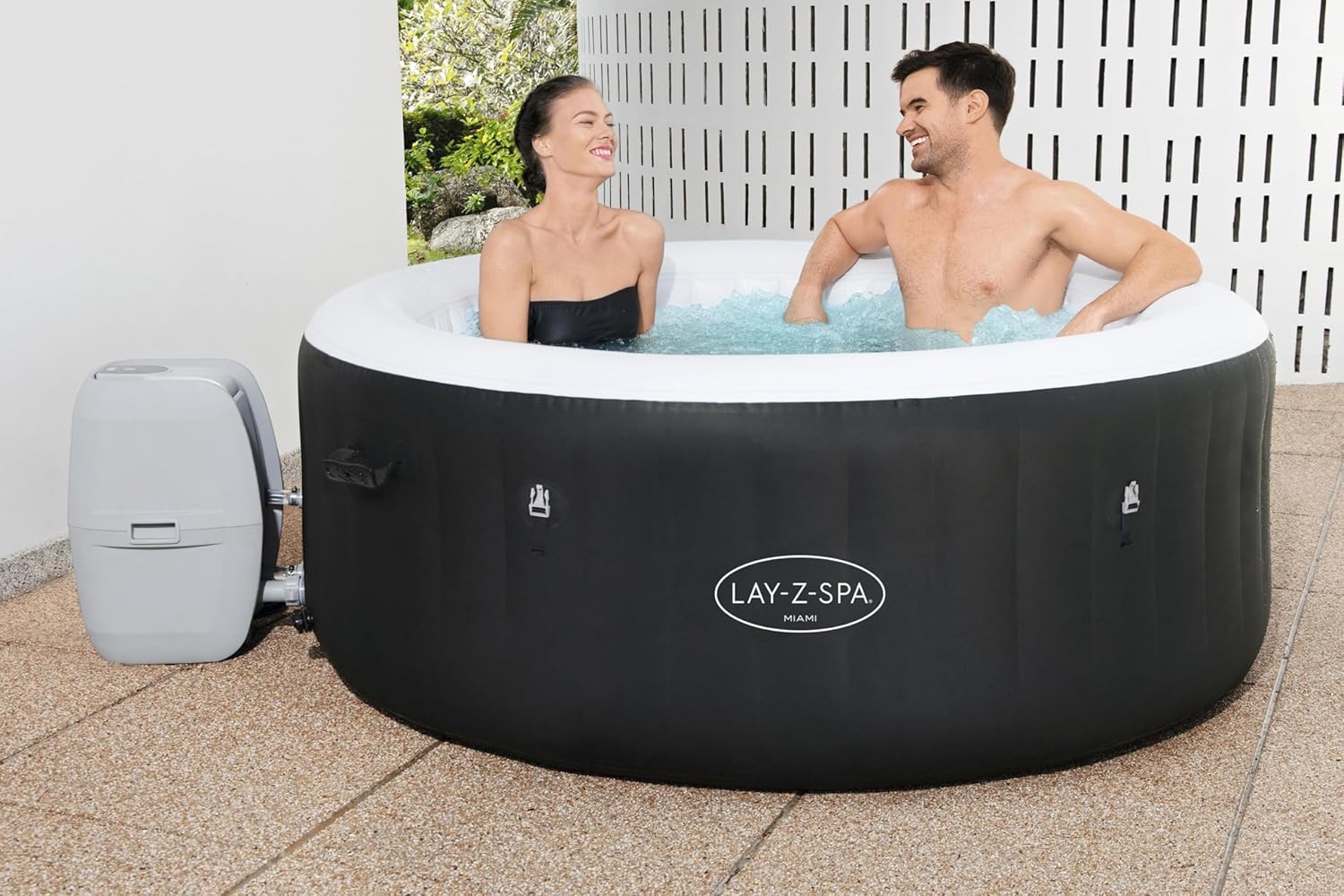 Bestway - LAY-Z-SPA Miami - 180x66 cm - 2-4 pers. Airjet relaxation