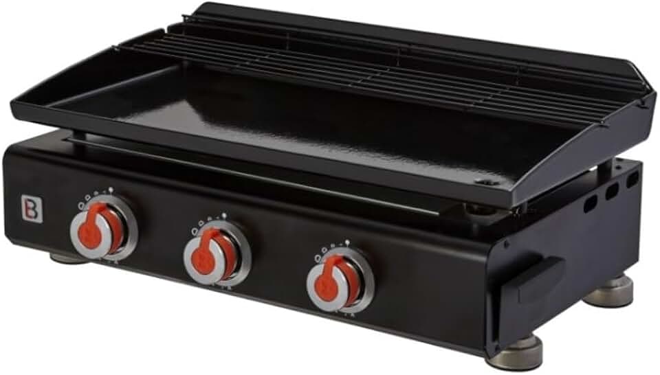 Brasero - Silvia II G - 67x34 cm - 3 feux, fonte émaillée, 7,5 kW