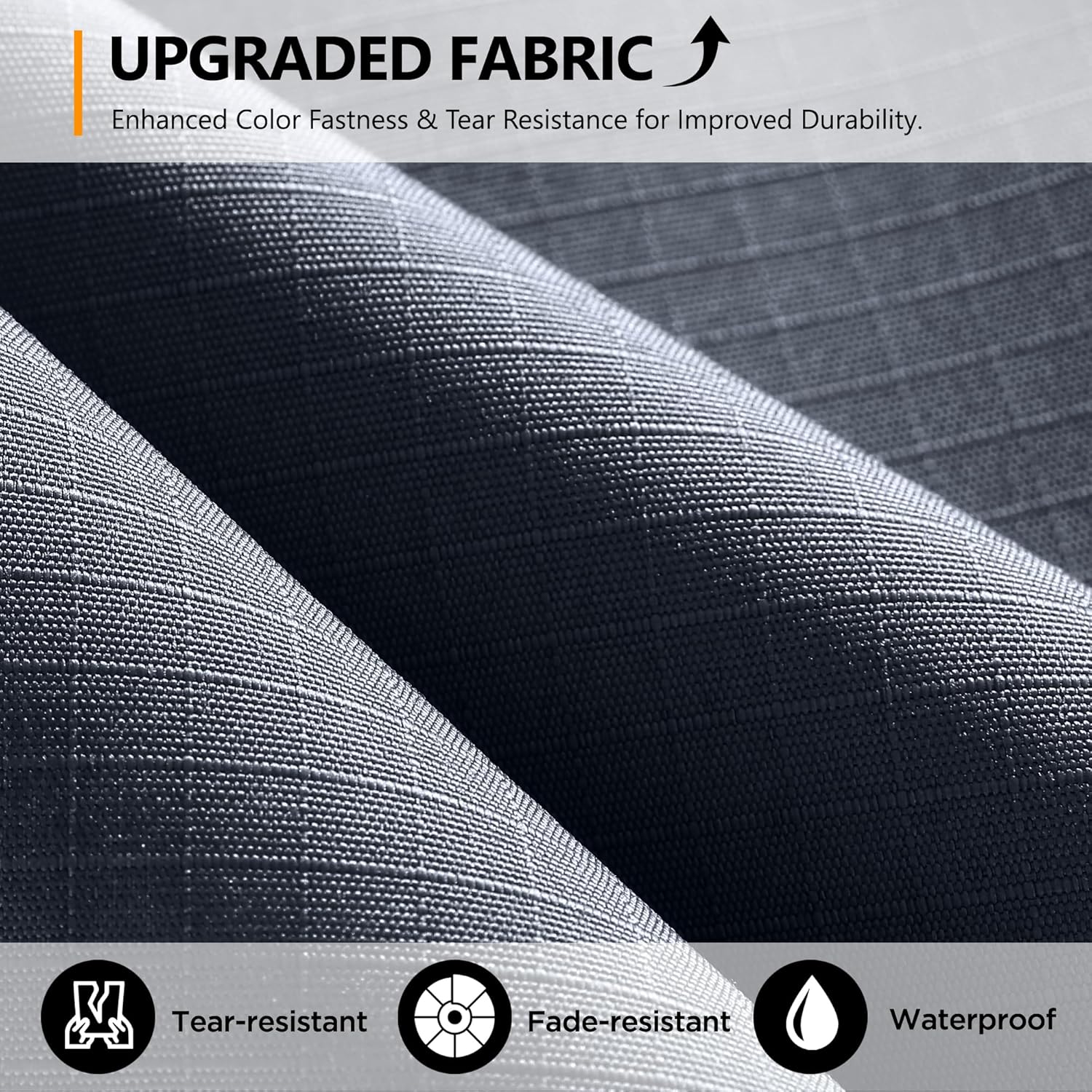 ABCCANOPY - Abri de jardin série terrasse - 2,4x2,4m - acier, moustiquaire, gris foncé